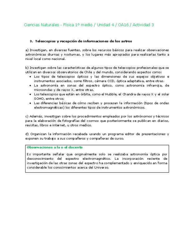 Ciencias Naturales 1 medio-Unidad 4-OA16-Actividad 3