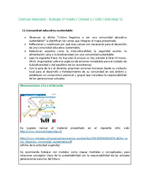 Ciencias Naturales 1 medio-Unidad 4-OA8-Actividad 11