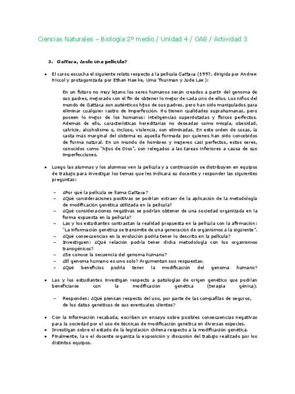 Ciencias Naturales 2 medio-Unidad 4-OA8-Actividad 3