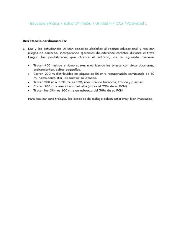 Educación Física 1 medio-Unidad 4-OA3-Actividad 1