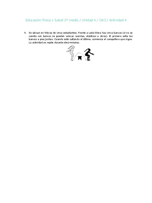 Educación Física 2 medio-Unidad 4-OA3-Actividad 4