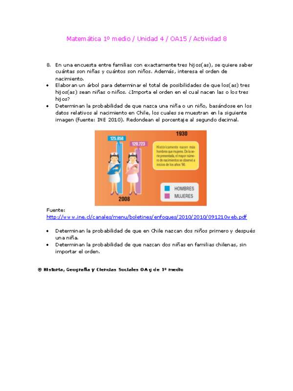 Matemática 1 medio-Unidad 4-OA15-Actividad 8