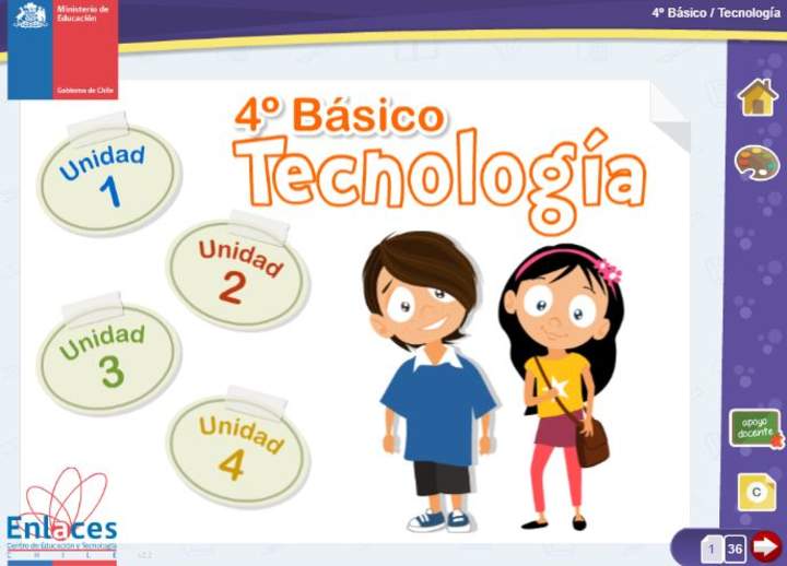 Textos Escolares Digitales - 4° Básico Tecnología