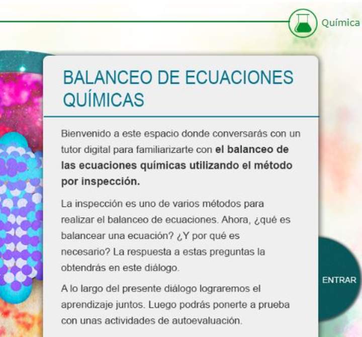 Balanceo de ecuaciones