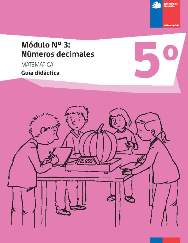 Guía didáctica: Matemática 5° básico - Módulo Nº 3. Números decimales