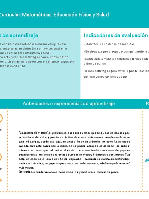 4° básico, Ficha N° 6 Movimiento en 15 minutos