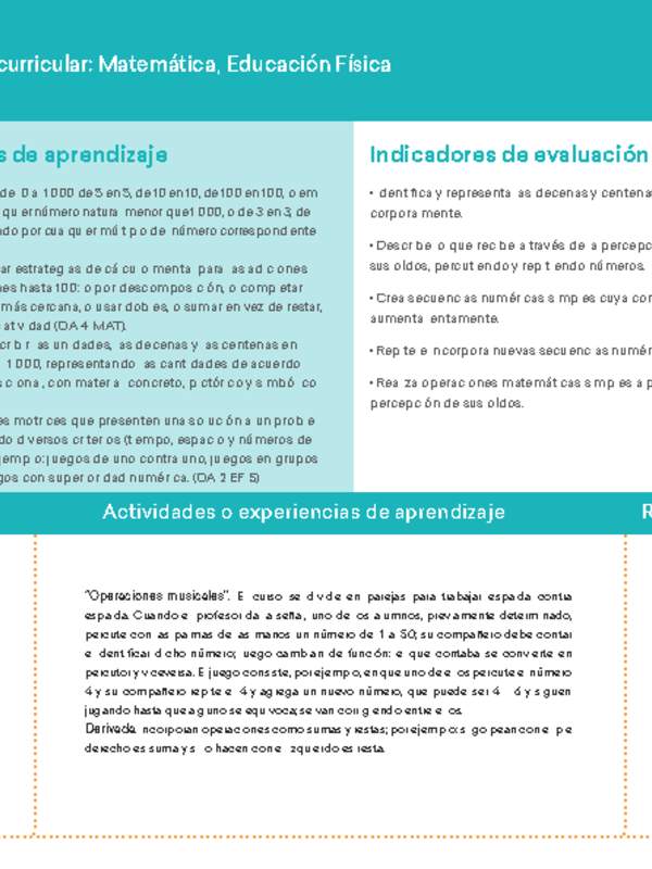 3° básico, Ficha N° 4 Movimiento en 15 minutos