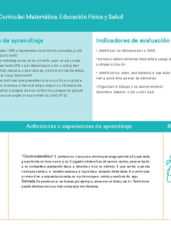 Ficha N° 6 Movimiento en 15'