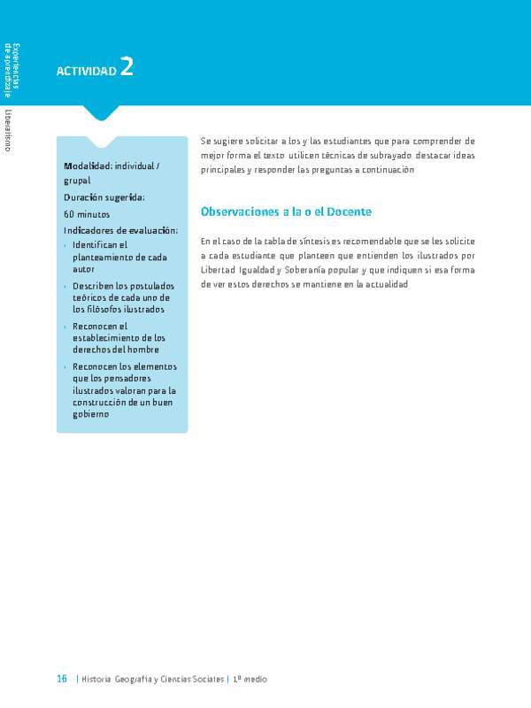 Sugerencia para el profesor: Actividad 2