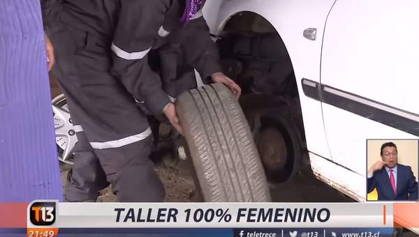 El taller mecánico 100% femenino