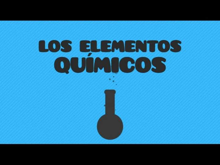 Química: Los elementos químicos