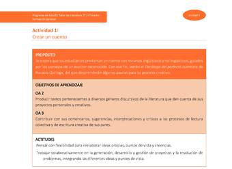 Actividad 1: Crear un cuento