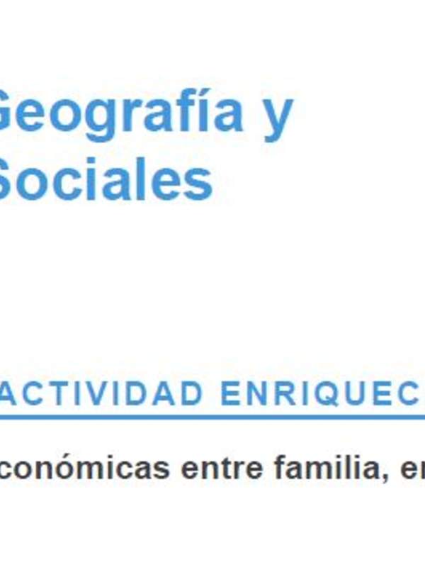 Relaciones económicas entre familia, empresas y Estado