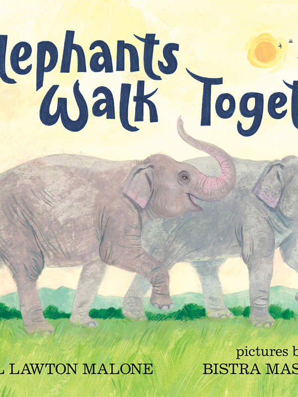 Elephants Walk Together