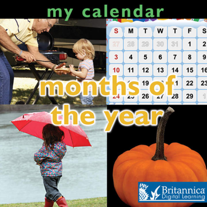 My Calendar: Months of the Year