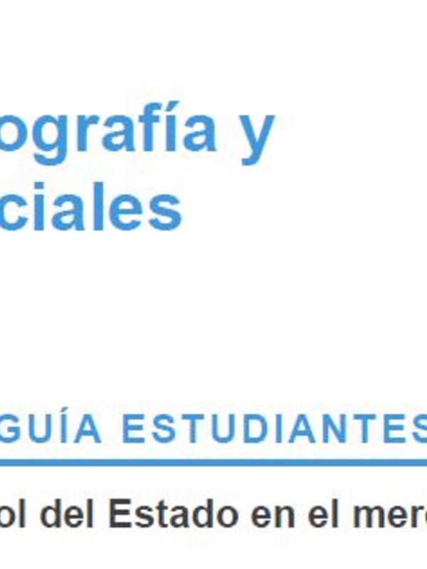El rol del estado en el mercado