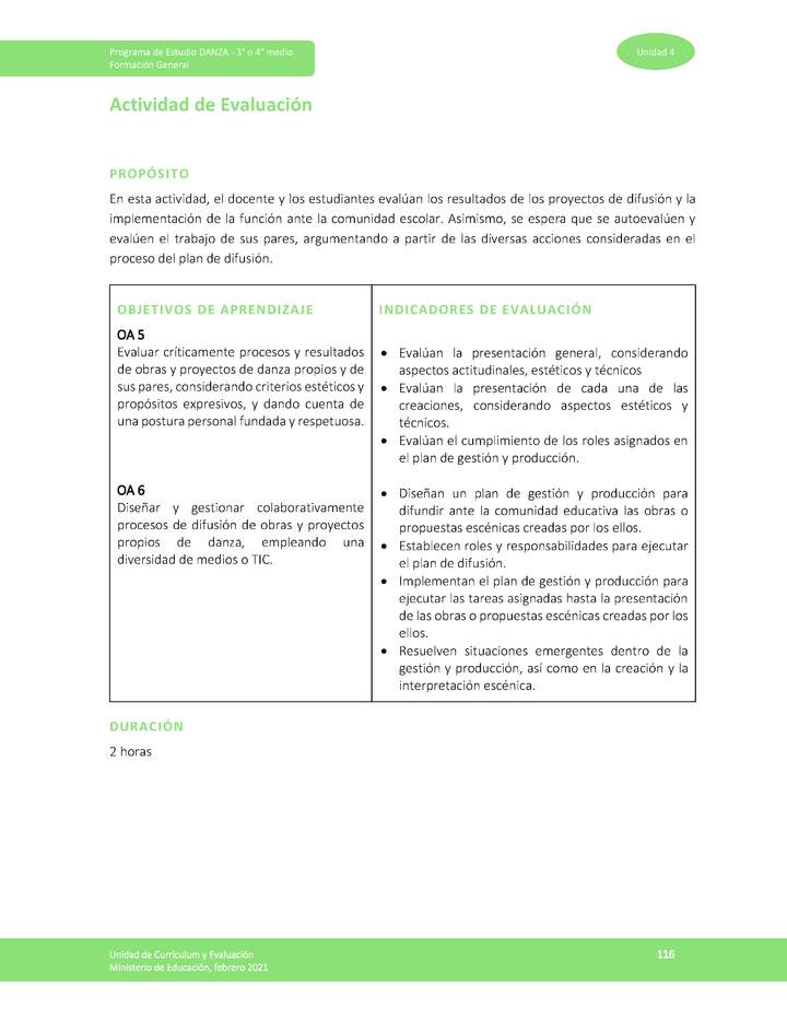 Actividad de evaluación sumativa