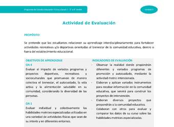 Actividad de Evaluación Unidad 3