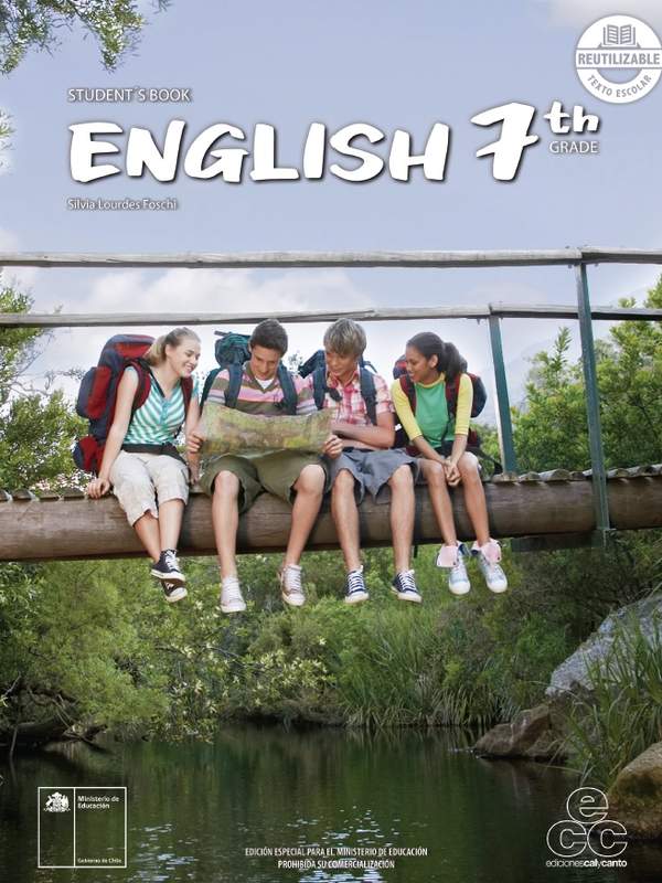 Inglés 7º Básico, Student´s Book - Portada de texto