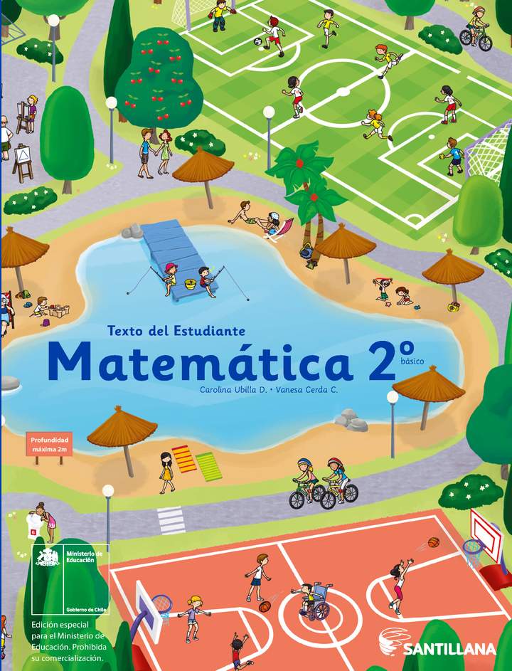 Matemática 2° básico, Texto del estudiante - Fragmento de muestra