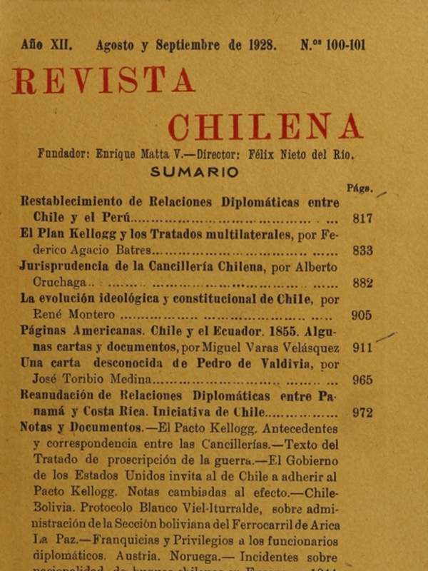 Revista Chilena (1917-1930)