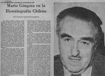 Mario Góngora del Campo (1915-1985)