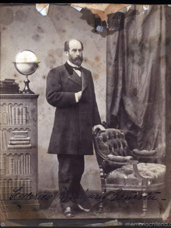 Federico Errázuriz Zañartu (1825-1877)