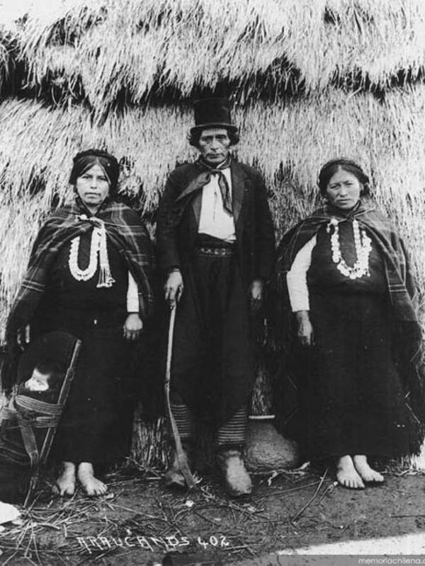 Fotografía del pueblo mapuche. Siglos XIX y XX