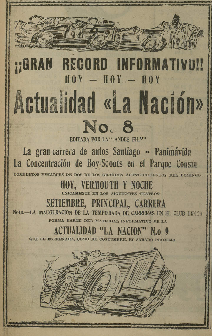 Registros documentales del cine silente (1897-1930) Registros documentales del cine silente (1897-1930)