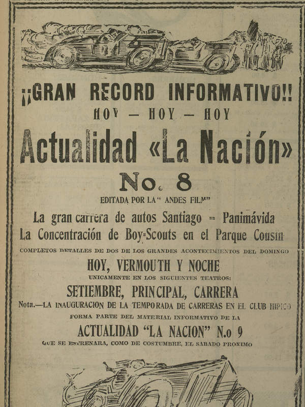 Registros documentales del cine silente (1897-1930)