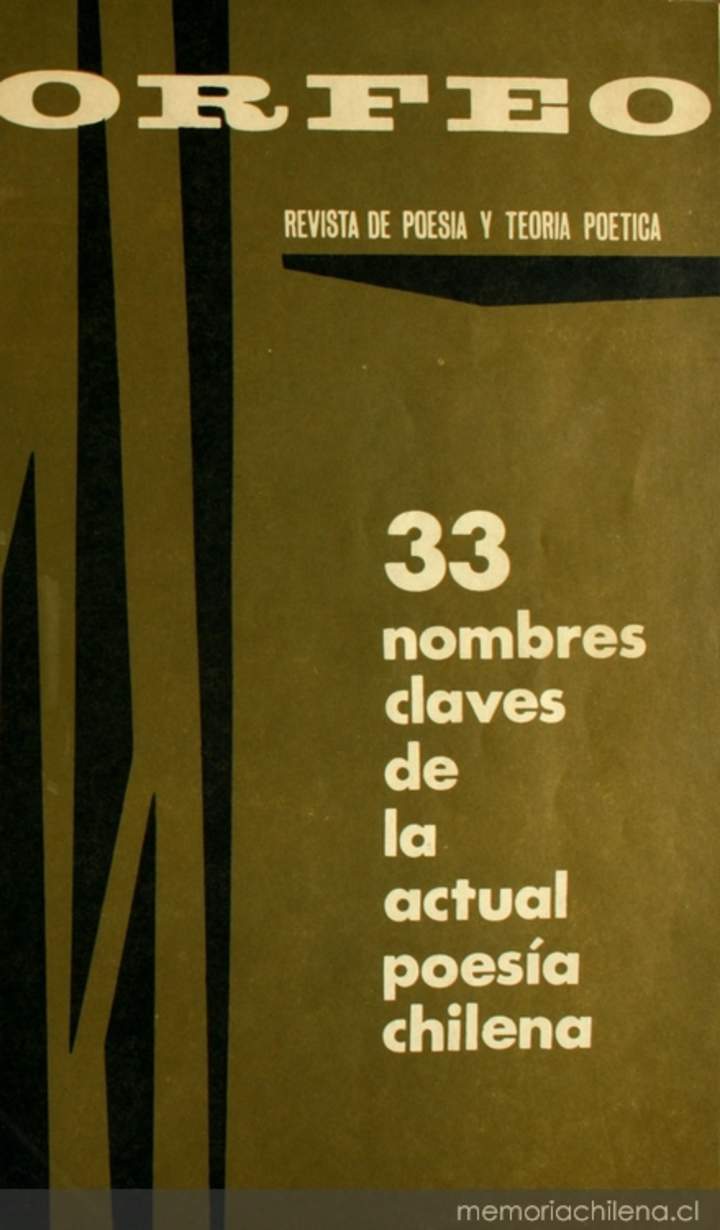 Revista Orfeo (1963-1968) Revista Orfeo (1963-1968)