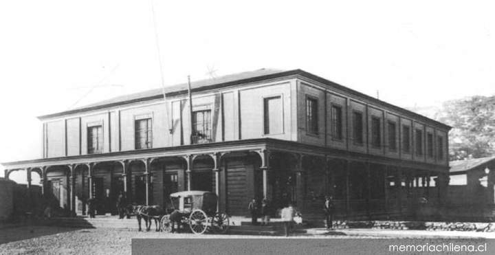 El ferrocarril de Valparaíso a Santiago El ferrocarril de Valparaíso a Santiago