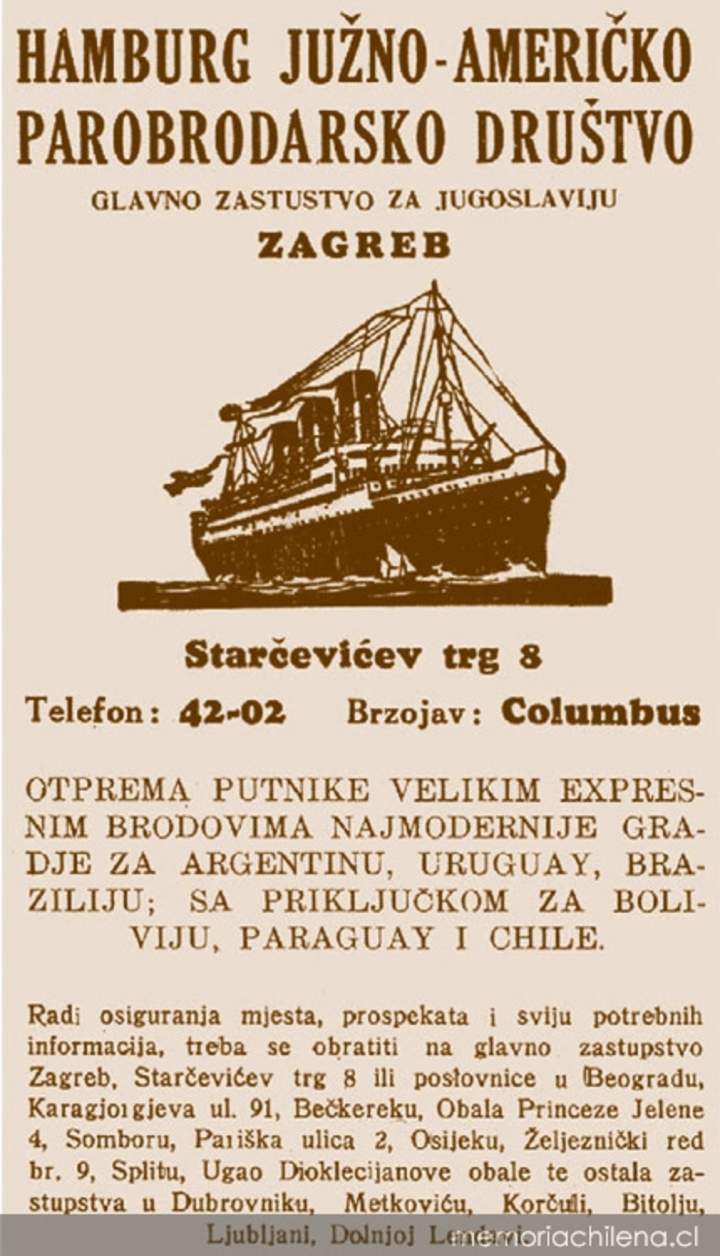 Inmigración croata en Chile (1864-1930) Inmigración croata en Chile (1864-1930)
