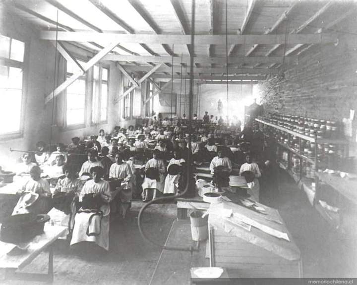 Trabajo femenino industrial (1890-1920)