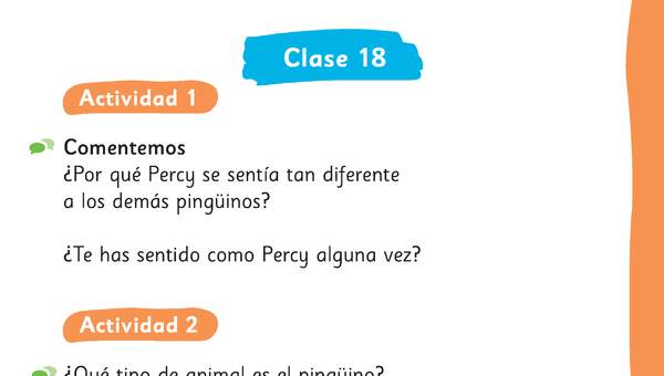 Lenguaje, comunicación y literatura: Clase N° 18