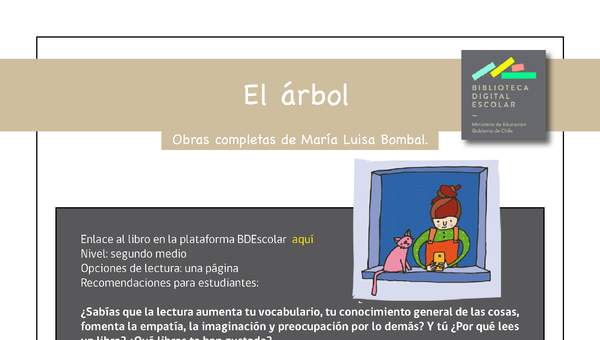 Plan lector II° medio El árbol