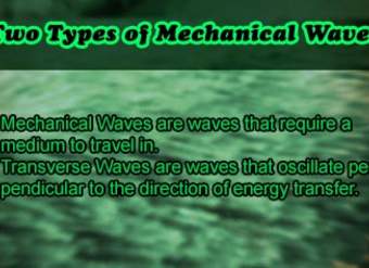 Dos tipos de ondas mecánicas: descripción general