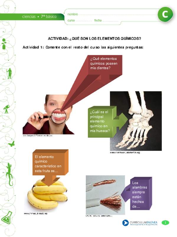 ¿Qué son los elementos químicos?