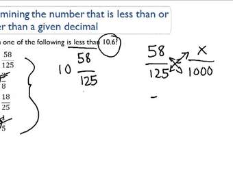 Determinar valores menores o mayores que un decimal
