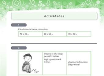 Resolución de problemas que involucra adición de números naturales de tres dígitos 4