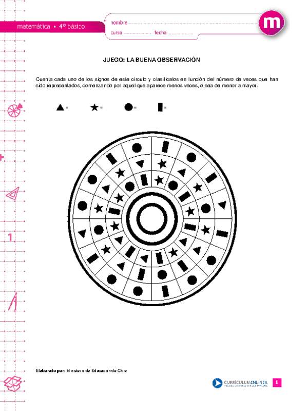 Juego: la buena observación