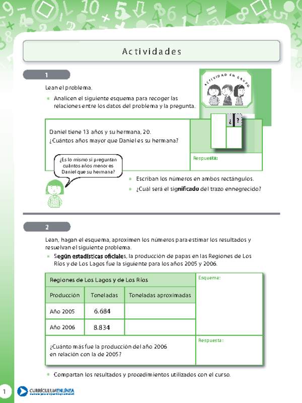 Números y operaciones 6