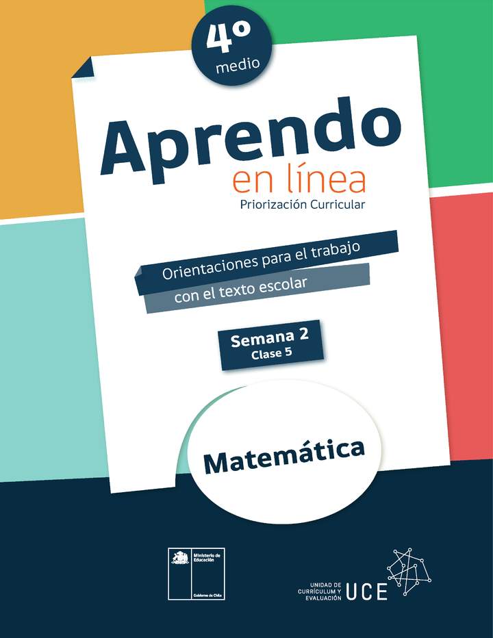 Matemáticas 4° medio BC Unidad priorizada: Clase N°5