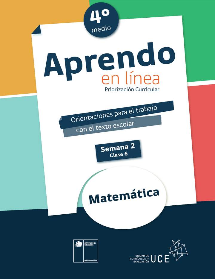 Matemáticas 4° medio BC Unidad priorizada: Clase N°6