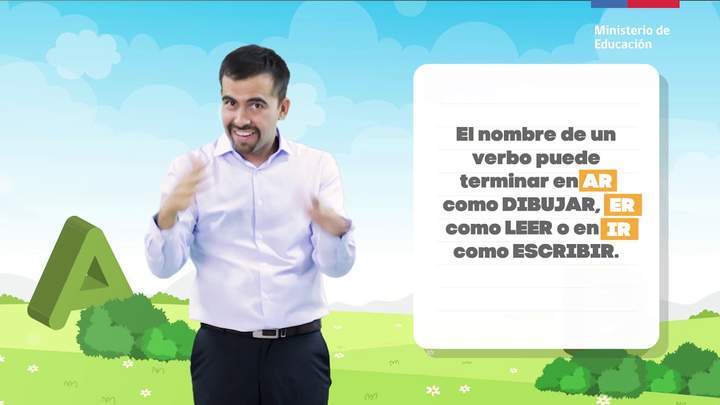 Aprendamos más de los verbos/Lenguaje y Comunicación 4°básico