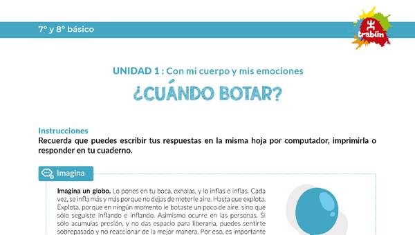 ¿CUÁNDO BOTAR?