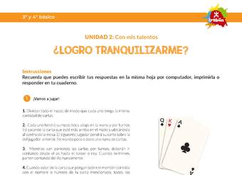 ¿LOGRO TRANQUILIZARME? ¿LOGRO TRANQUILIZARME?
