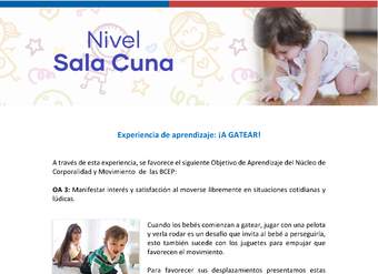 Experiencia Educativa: a gatear