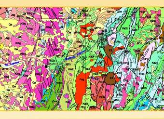 Mapa geológico de Chile, IGM.