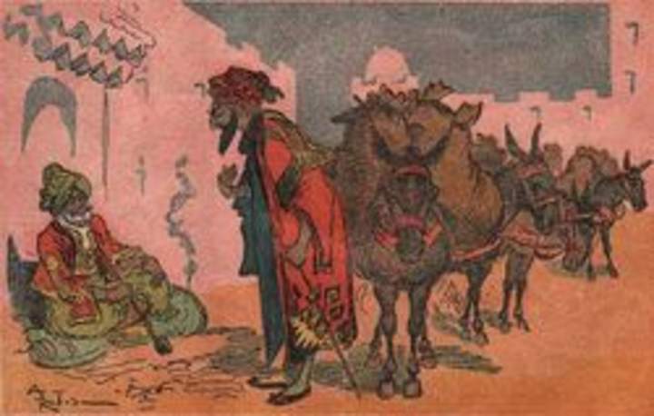 Ilustración: Alí Babá y los cuarenta ladrones
